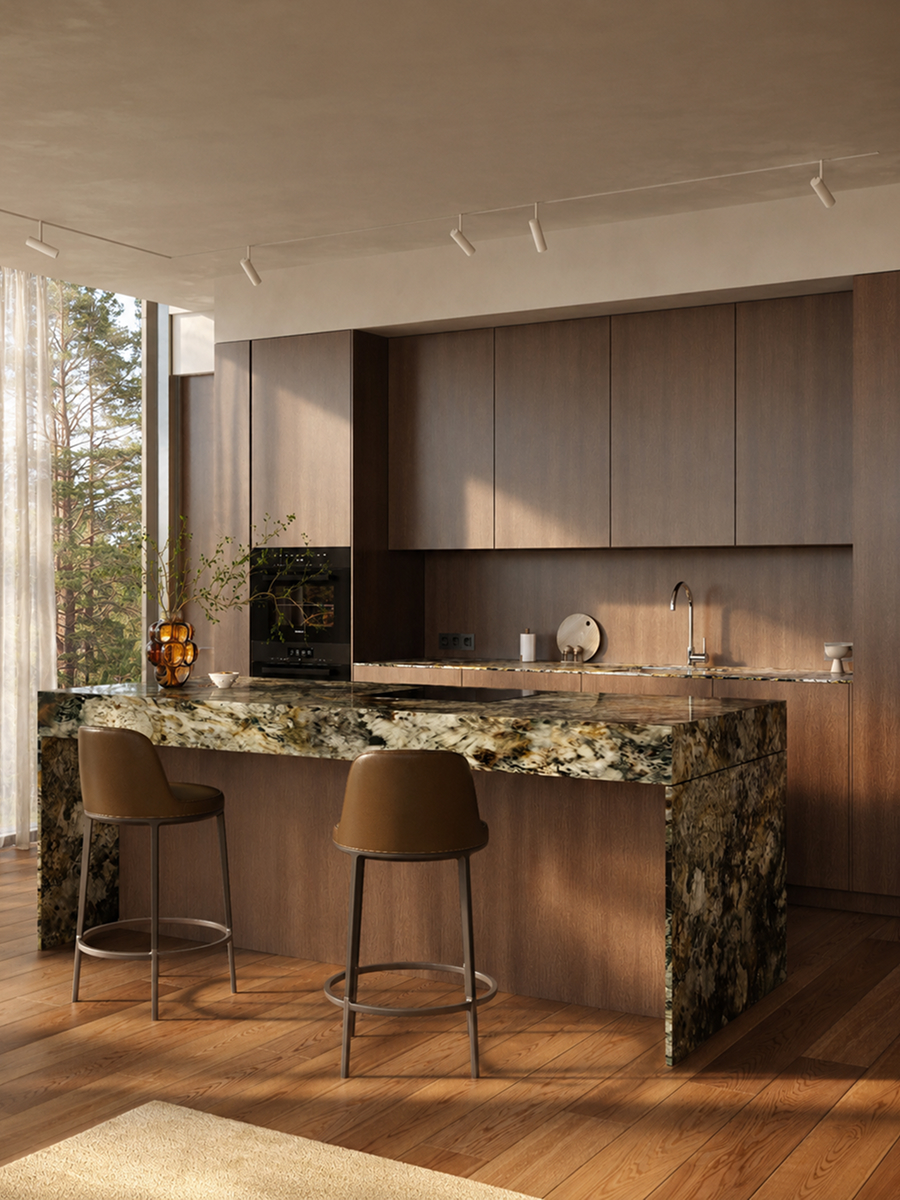 Apartments and interiors