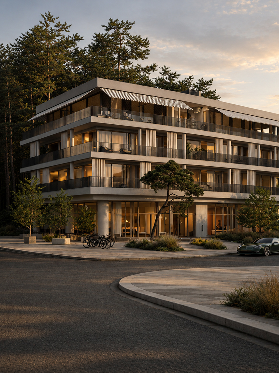 Architecture and landcape