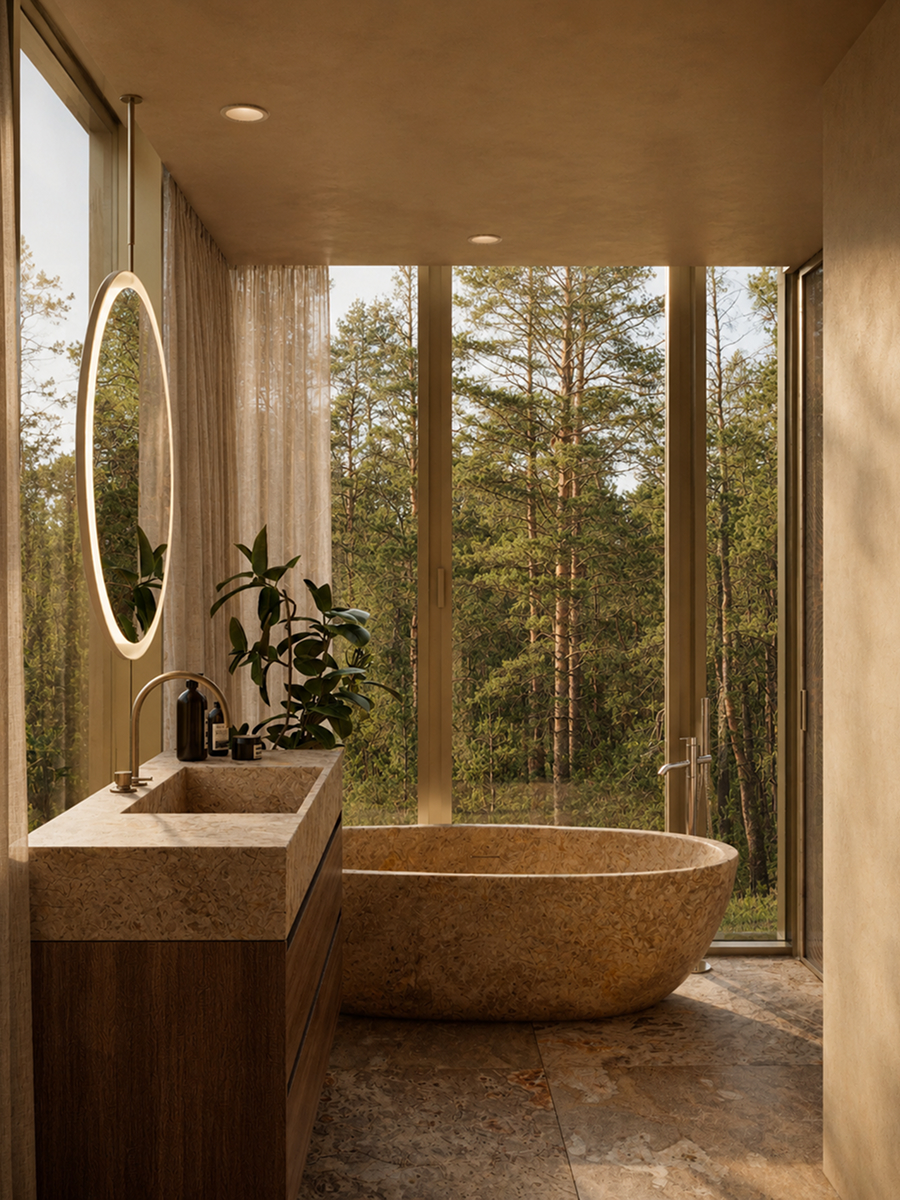Apartments and interiors
