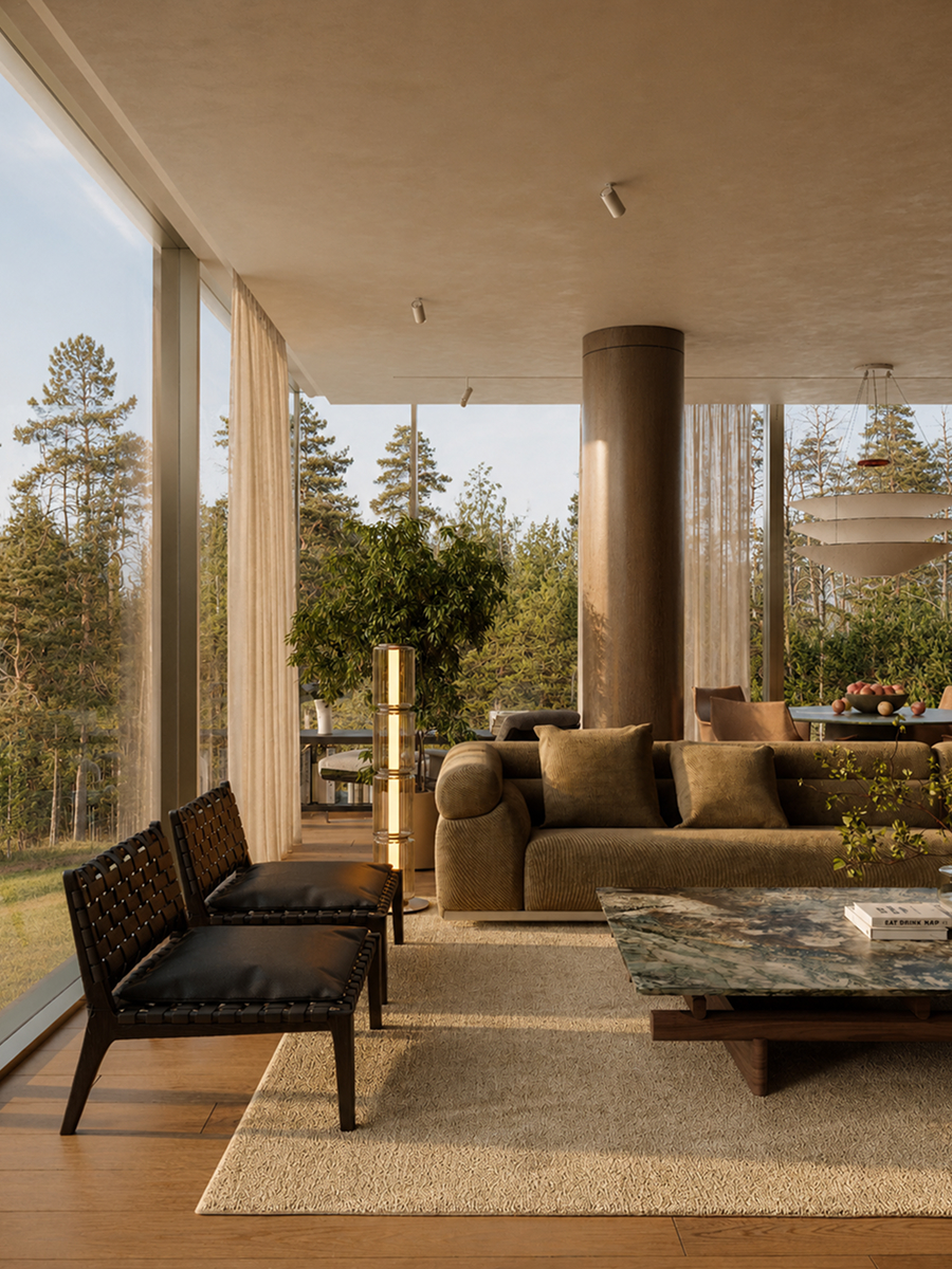 Apartments and interiors